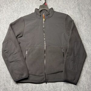 Ozark Trail Men's Small Mixed Media Fleece Pinnacle System Jacket Black New